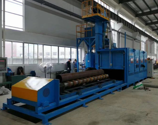 阜阳喷砂机在管道除锈中的现场施工应用